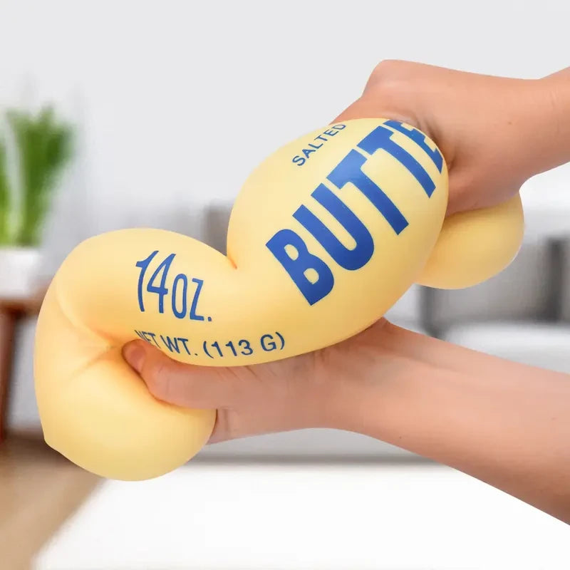 Jumbo Butter Stress Ball Toy