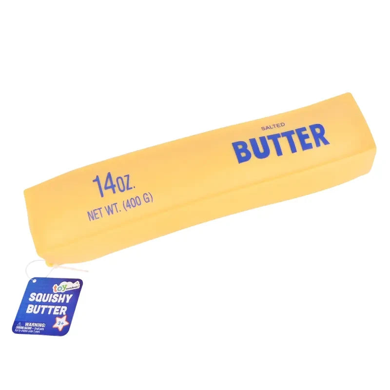 Jumbo Butter Stress Ball Toy