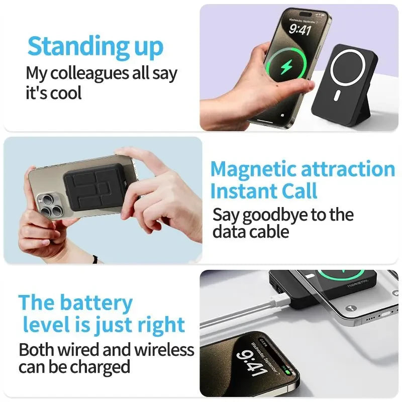 Magnetic Wireless Power Bank