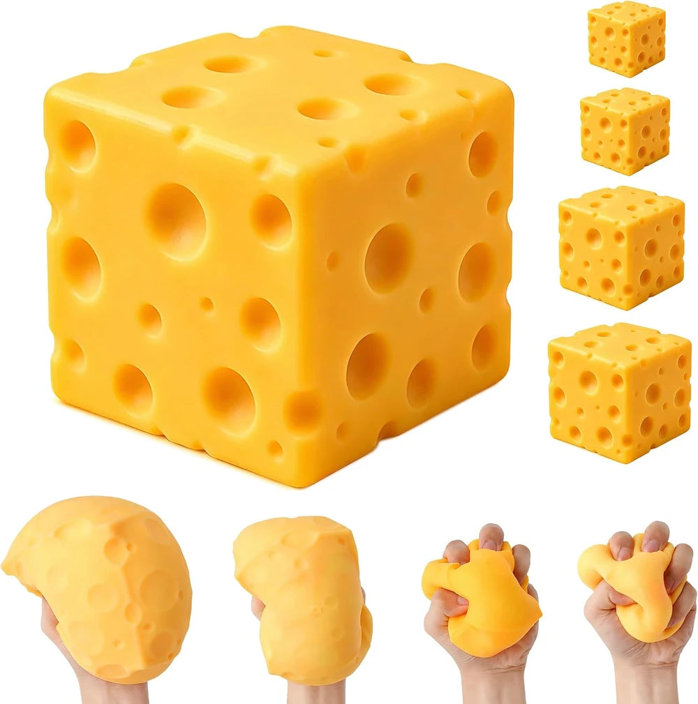 Cheese Squishy Stress Relief Toy