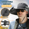 Wide Brim Solar Fan Sun Hat