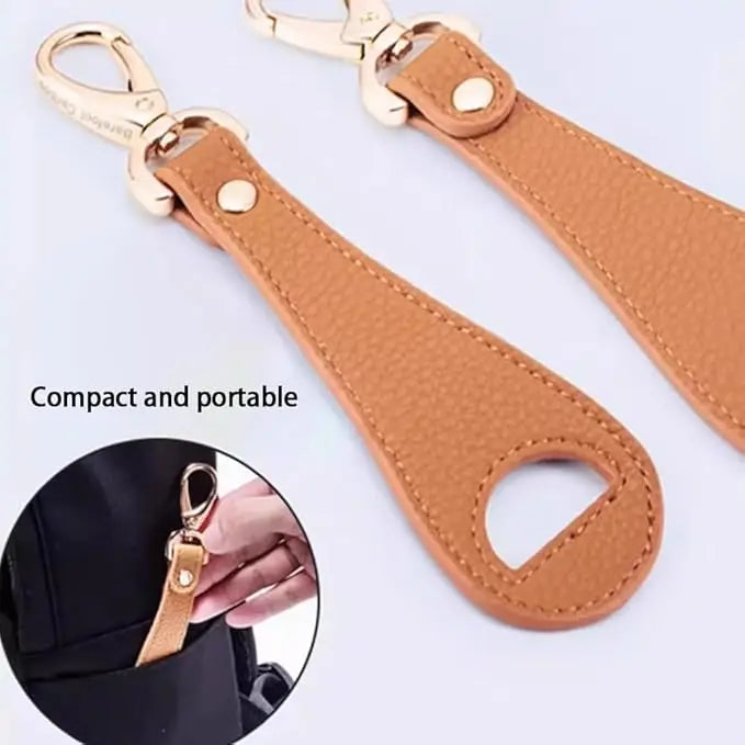 3 Color-Universal Hat Clip for Hands-Free Travel:Backpacks-Securely Holds Baseball Caps, Ponytail Hats(Black+Brown+Pink).